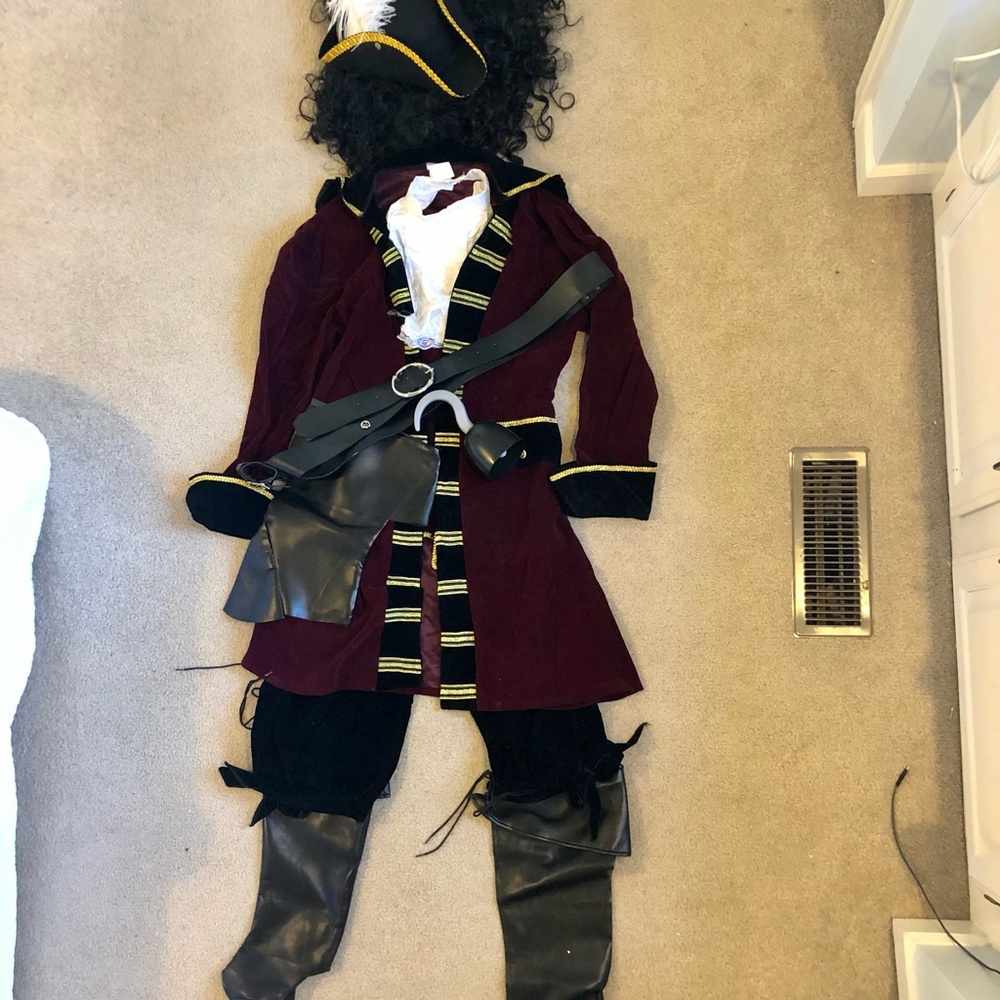 Mens Captain Hook Costume